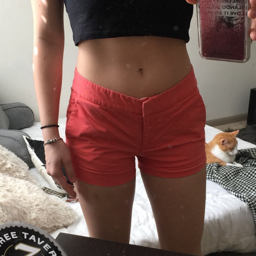 Jcrew peach shorts